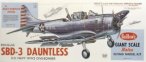 SBD-3Dauntless Balsa wood Model Airplane 030-1003